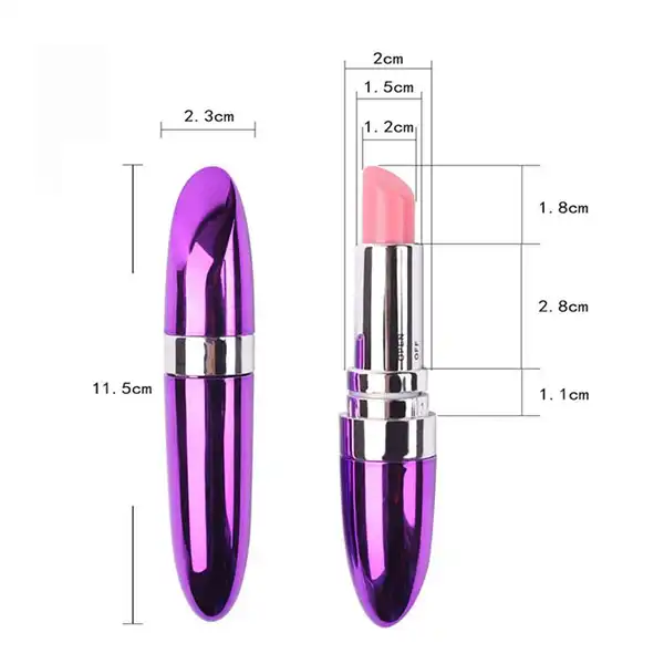 Golden G-spot Mini Bullet Lipstick Vibrator - Product Gallery View 4 | act wellness