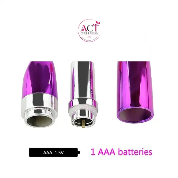 Golden G-spot Mini Bullet Lipstick Vibrator - Product Gallery View 5 | act wellness