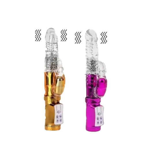 Golden Jack Rabbit Vibrator - Product Gallery View 4 | act wellness