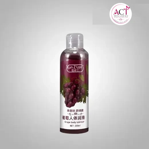 Grape Body Lubricant 200ml - Buy Online in India | act wellness - view 1