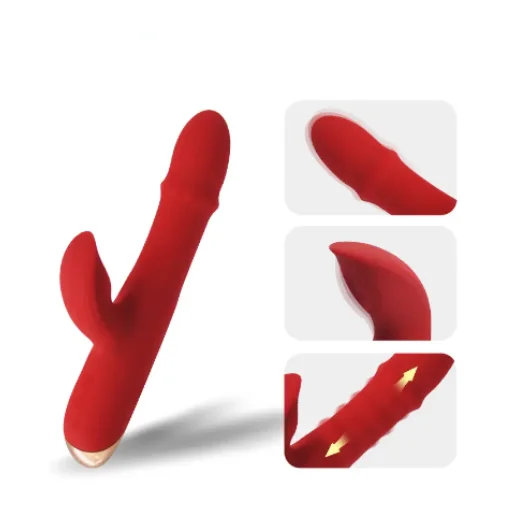G-spot Female Masturbation Rabbit Vibrator Wand Massager - Product Gallery View 3 | act wellness