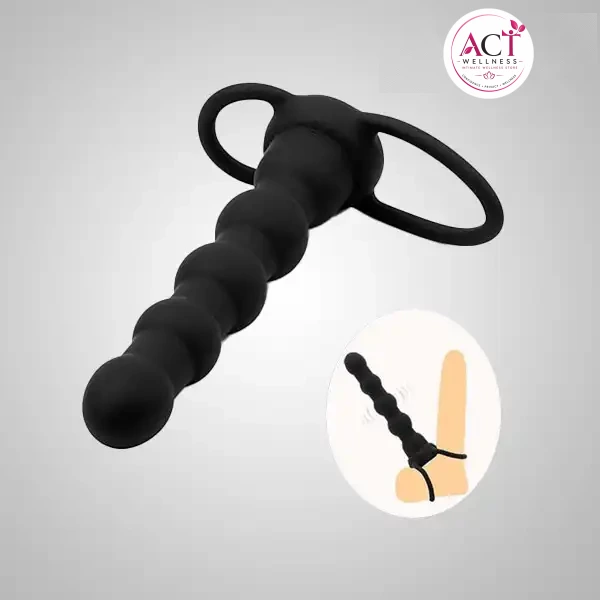 Hand-Free Male Prostate Massage Anal with penis sleeve - Buy Online in India | act wellness - view 1