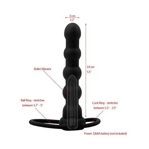 Hand-Free Male Prostate Massage Anal with penis sleeve - Product Gallery View 4 | act wellness