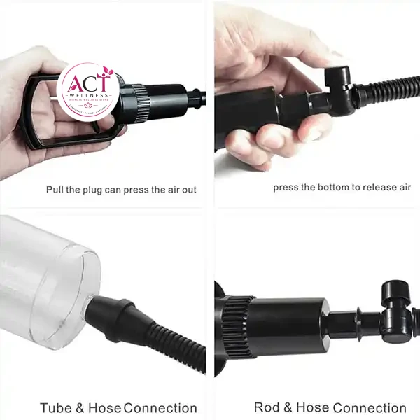 Handsome UP Penis Enlargement Pump - Product Gallery View 3 | act wellness