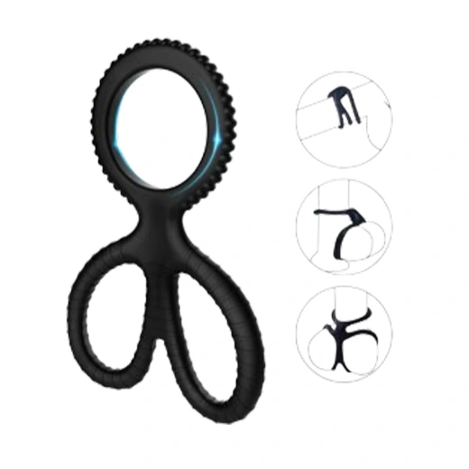 Stay Hard Beaded Delay Ejaculation Cock Ring - Product Gallery View 4 | act wellness