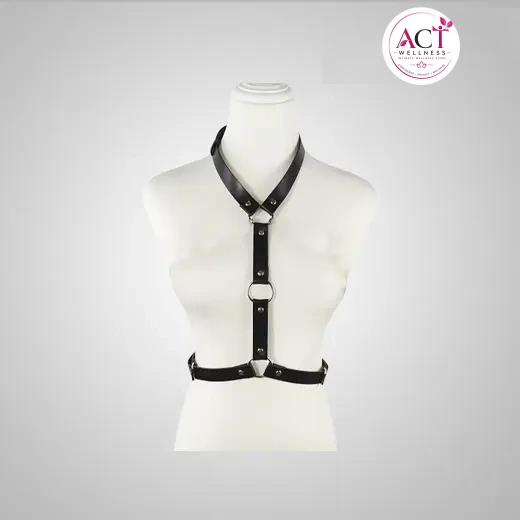 Harness Leather Bondage Waist Belt Strap - Buy Online in India | act wellness - view 1