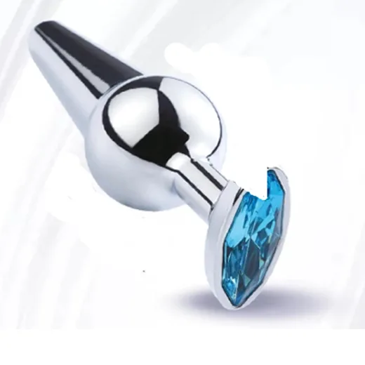 Heart Shape Anal Butt Plug Prostate Massager - Product Gallery View 2 | act wellness