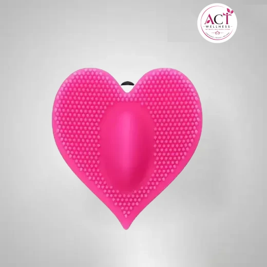 Heart shaped Licking Panty Vibrator - Buy Online in India | act wellness - view 1