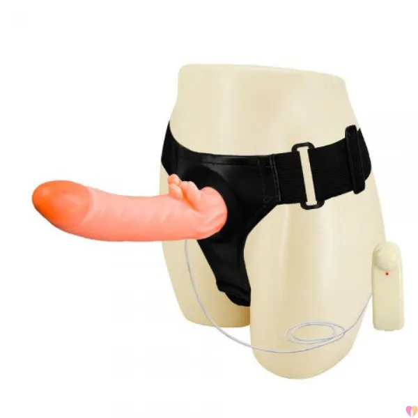 Hollow Strap-on Dildo with Attached Vagina - Product Gallery View 2 | act wellness