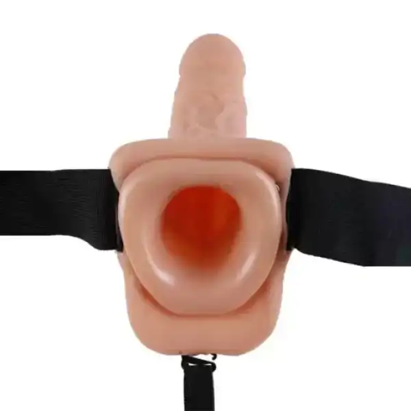Hollow Strap On Dildo With Balls - Product Gallery View 2 | act wellness