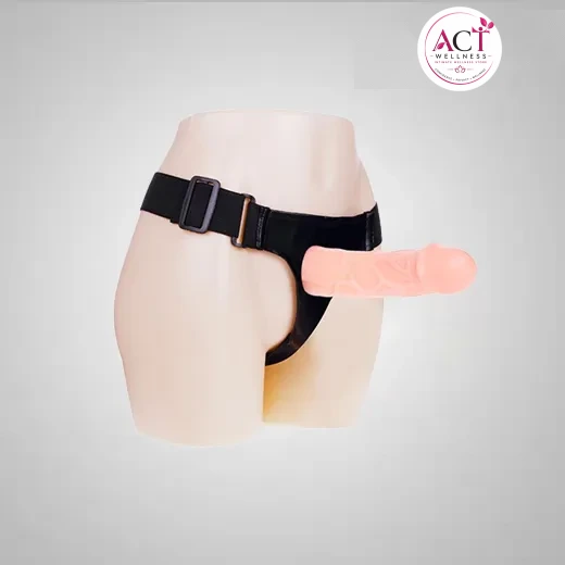 Hollow Strap on Dildo Without Balls - Buy Online in India | act wellness - view 1