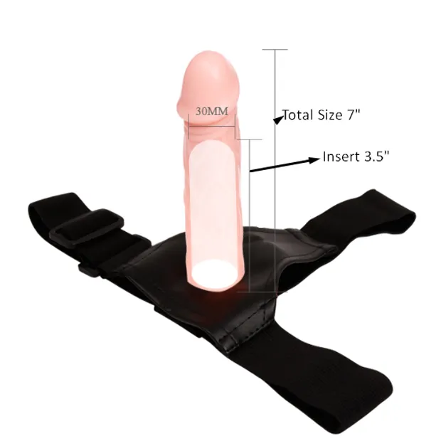 Hollow Strap on Dildo Without Balls - Product Gallery View 4 | act wellness