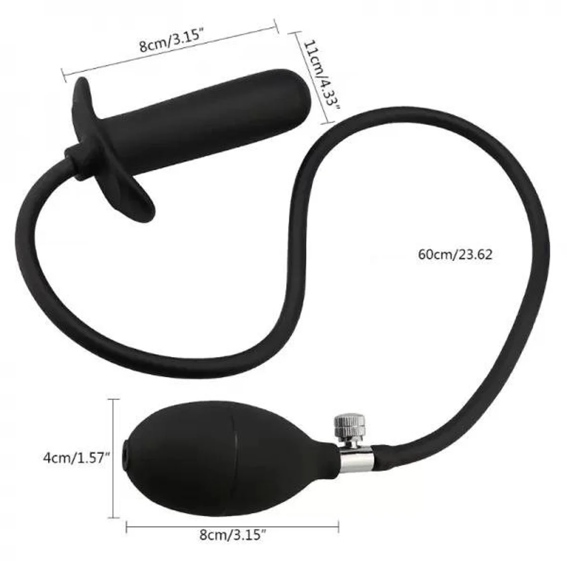 Inflatable Butt Plug - Product Gallery View 4 | act wellness
