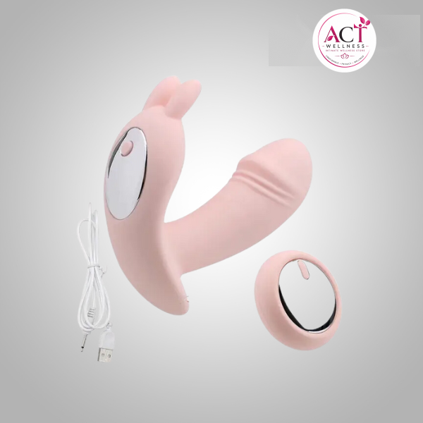 Invisible Wear Butterfly Remote Control Panty Vibrator - Buy Online in India | act wellness - view 1