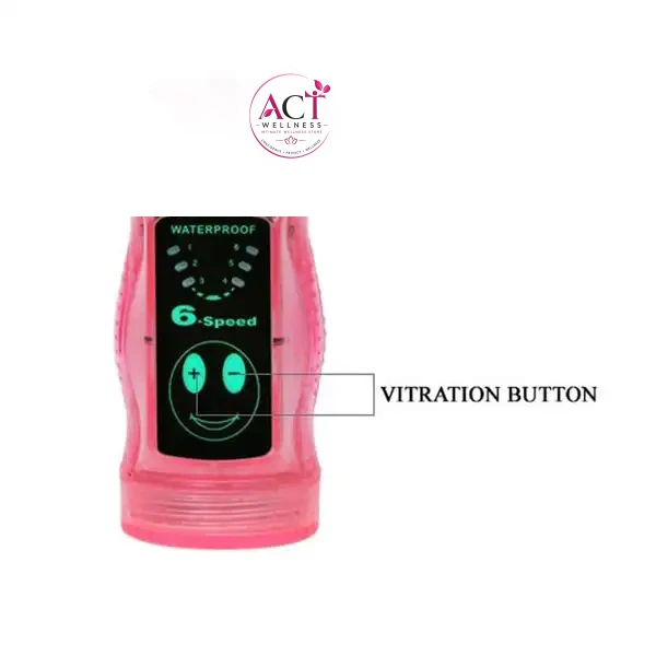 Jelly Beads Anal Plug with 6 Function Vibration - Product Gallery View 4 | act wellness