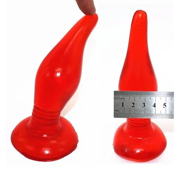 Jelly Unisex Butt Plug With Strong Sucker - Product Gallery View 2 | act wellness