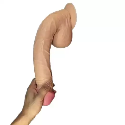 King Size 12 inch Huge Cock Dildo With Belt - Product Gallery View 2 | act wellness