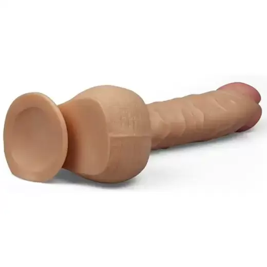 King Size 12 inch Huge Cock Dildo With Belt - Product Gallery View 3 | act wellness
