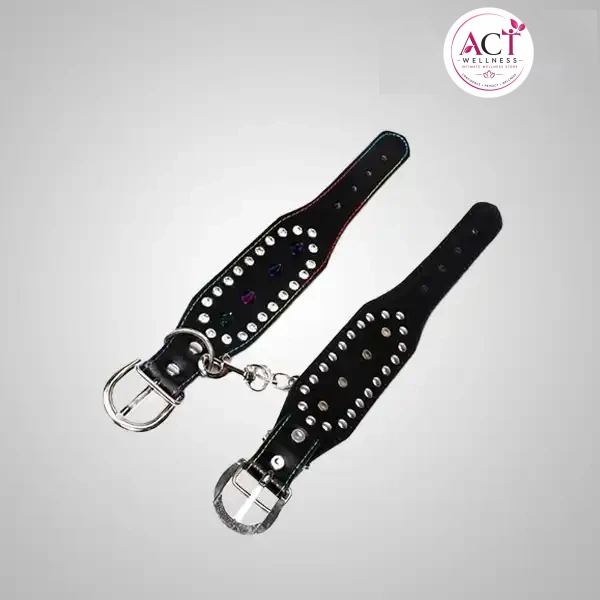 Kinky Black Handcuff Couple Cosplay - Buy Online in India | act wellness - view 1
