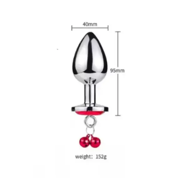 Large Crystal Butt With Clamps - Product Gallery View 2 | act wellness
