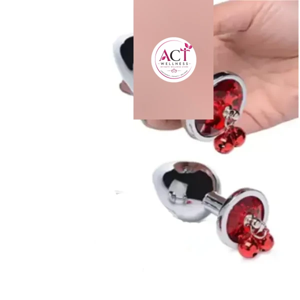 Large Crystal Butt With Clamps - Product Gallery View 3 | act wellness