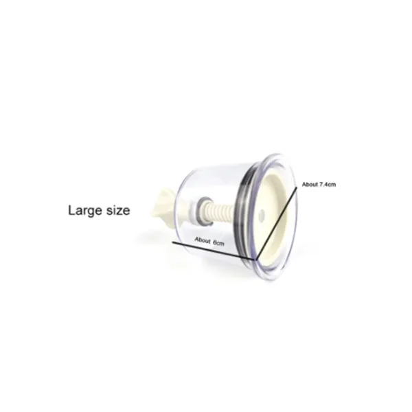 Large Nipple Sucker Women Breast Enlarger Suction Vacuum Pump - Product Gallery View 4 | act wellness