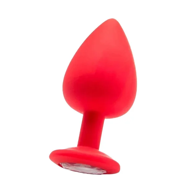 Large Silicone Jeweled Butt Plug - Product Gallery View 4 | act wellness