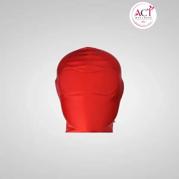 Bondage BDSM Hood Fetish Locking Full Cover Mask - Buy Online in India | act wellness - view 1