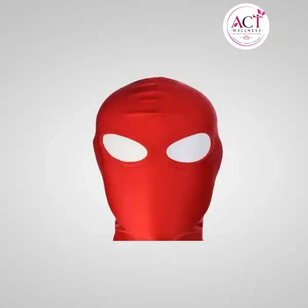 Bondage BDSM Hood Fetish Locking Two Open Eye Mask - Buy Online in India | act wellness - view 1
