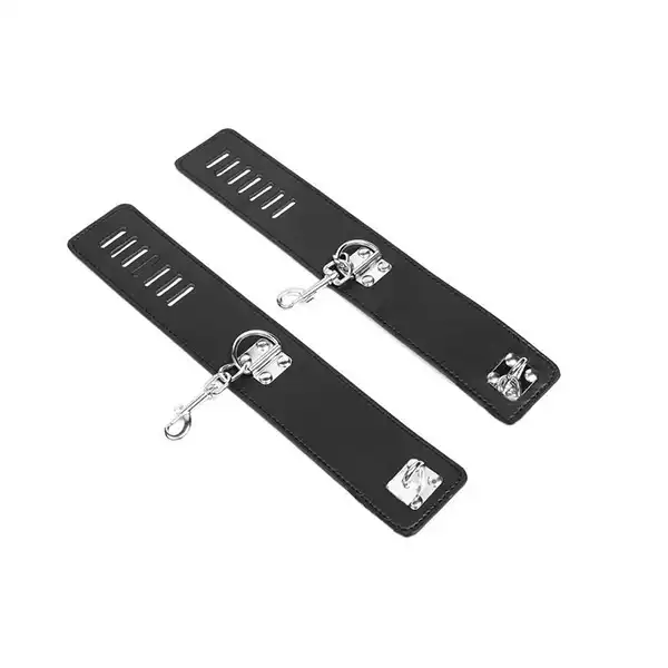 Stainless Steel Restraint Leg Spreader Bar Ankle Cuffs - Product Gallery View 2 | act wellness