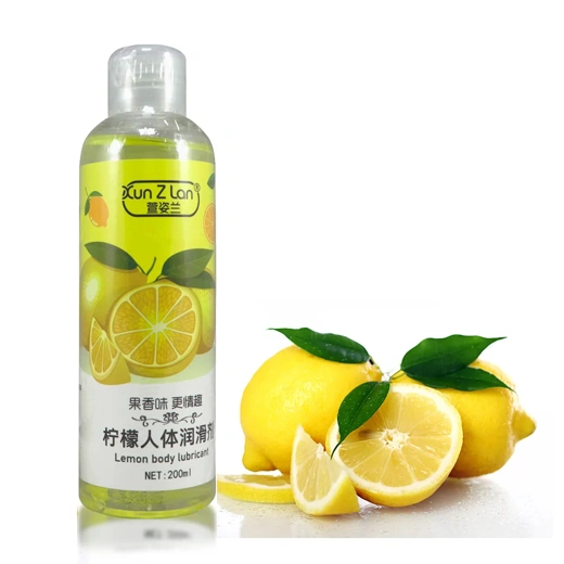 Lemon Body Lubricant 200ml - Product Gallery View 2 | act wellness
