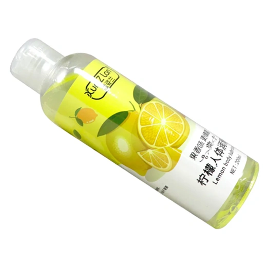 Lemon Body Lubricant 200ml - Product Gallery View 4 | act wellness