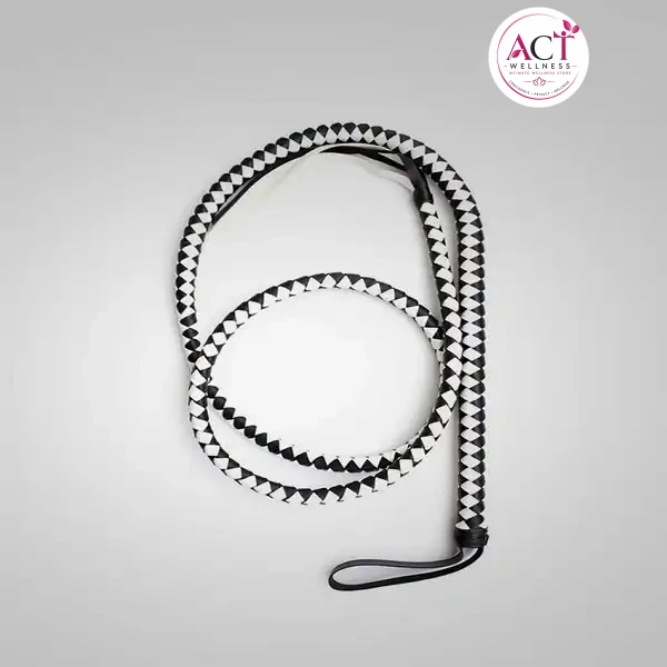Long PU Leather Whip Women Men Spanking Male Female Fetish Costume BDSM - Buy Online in India | act wellness - view 1