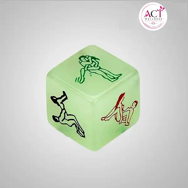 Luminous Dice Adult Games 6 Sides - Buy Online in India | act wellness - view 1