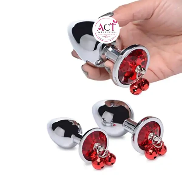 Luxury Round Shaped Anal Butt Plug For Beginners - Product Gallery View 2 | act wellness