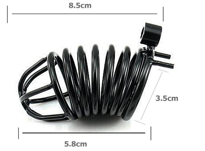 Male Chastity Bondage Lock Penis Cage Adult Sex - Product Gallery View 2 | act wellness