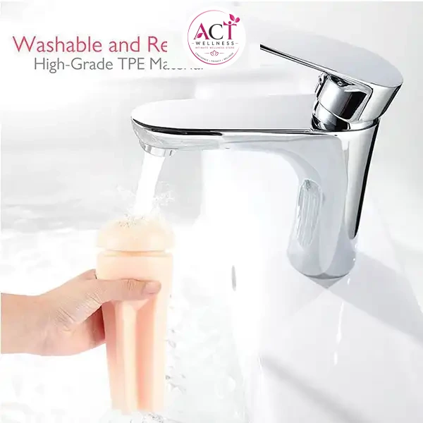 Masturbator With Suction Cup - Product Gallery View 2 | act wellness