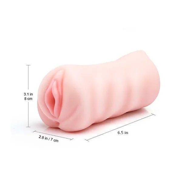 Male Masturbator Toy Double End (Mouth & Vagina) - Product Gallery View 2 | act wellness