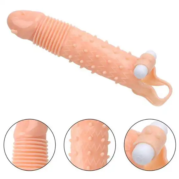 Male Penis Sleeve Extender With Vibration - Product Gallery View 2 | act wellness