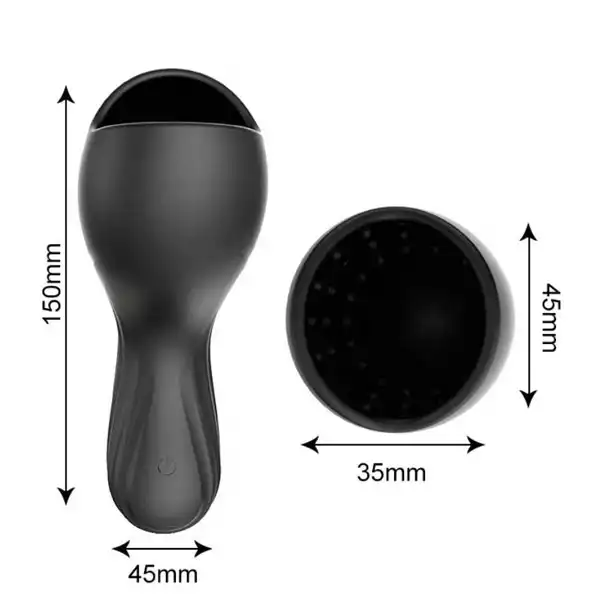Male Vibrating Masturbator Cup Glans Vibrator - Product Gallery View 2 | act wellness