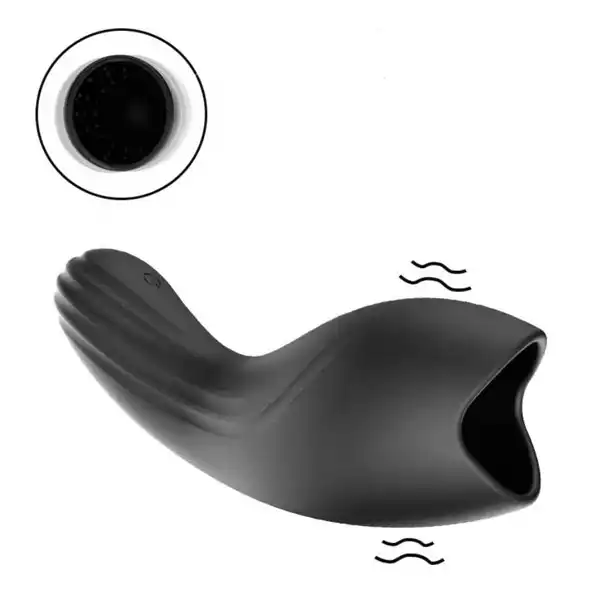 Male Vibrating Masturbator Cup Glans Vibrator - Product Gallery View 3 | act wellness