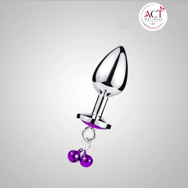 Medium Size Luxury Round Shaped Anal Butt Plug For Beginners - Buy Online in India | act wellness - view 1