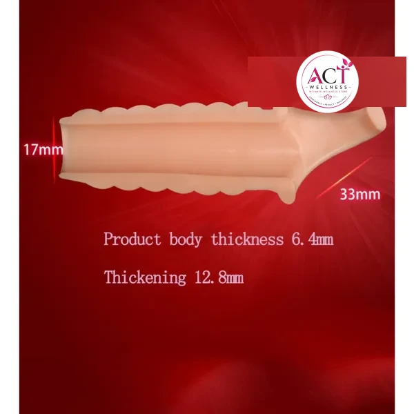 Men Penis Lock Ring Thread Condom - Product Gallery View 5 | act wellness