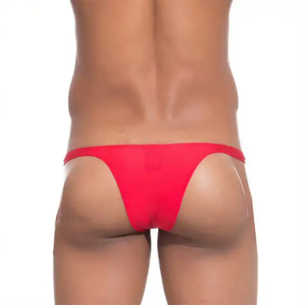 Mens White Sexy Thong - Product Gallery View 2 | act wellness