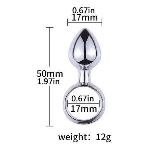 Metal Butt Plug - Product Gallery View 4 | act wellness