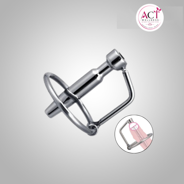 Metal Urethral with Penis Ring Dilator Tube - Buy Online in India | act wellness - view 1