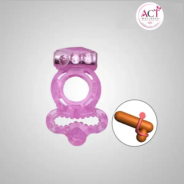 Mini Disposable Vibrators Rings Cock Ring - Buy Online in India | act wellness - view 1