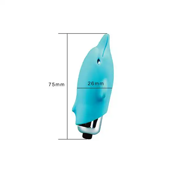 Mini Dolphin Pocket Vibrator - Product Gallery View 3 | act wellness