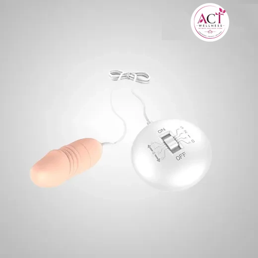 Mini Egg Shaped Cute Penis Vibrator - Buy Online in India | act wellness - view 1