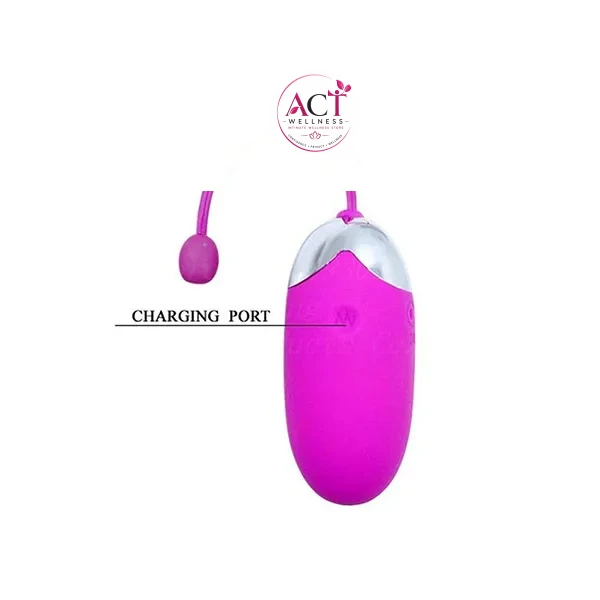 Mobile App Control Vibrating Egg USB Charge Mini Rose Woman Clitoral Sucking - Product Gallery View 5 | act wellness